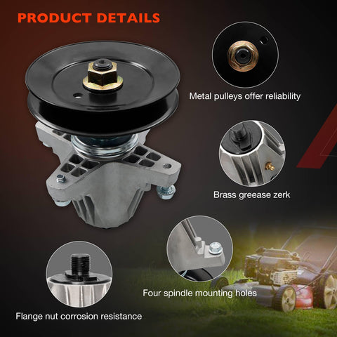 ATRACYPART bolts and threads included for easy spindle installation