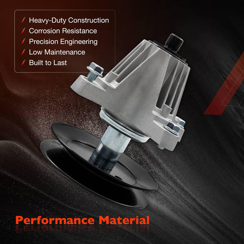 ATRACYPART deck spindle assembly for Troy Bilt Mustang Z50 50-inch deck