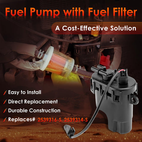 ATRACYPART durable plastic fuel module resists oil and corrosion