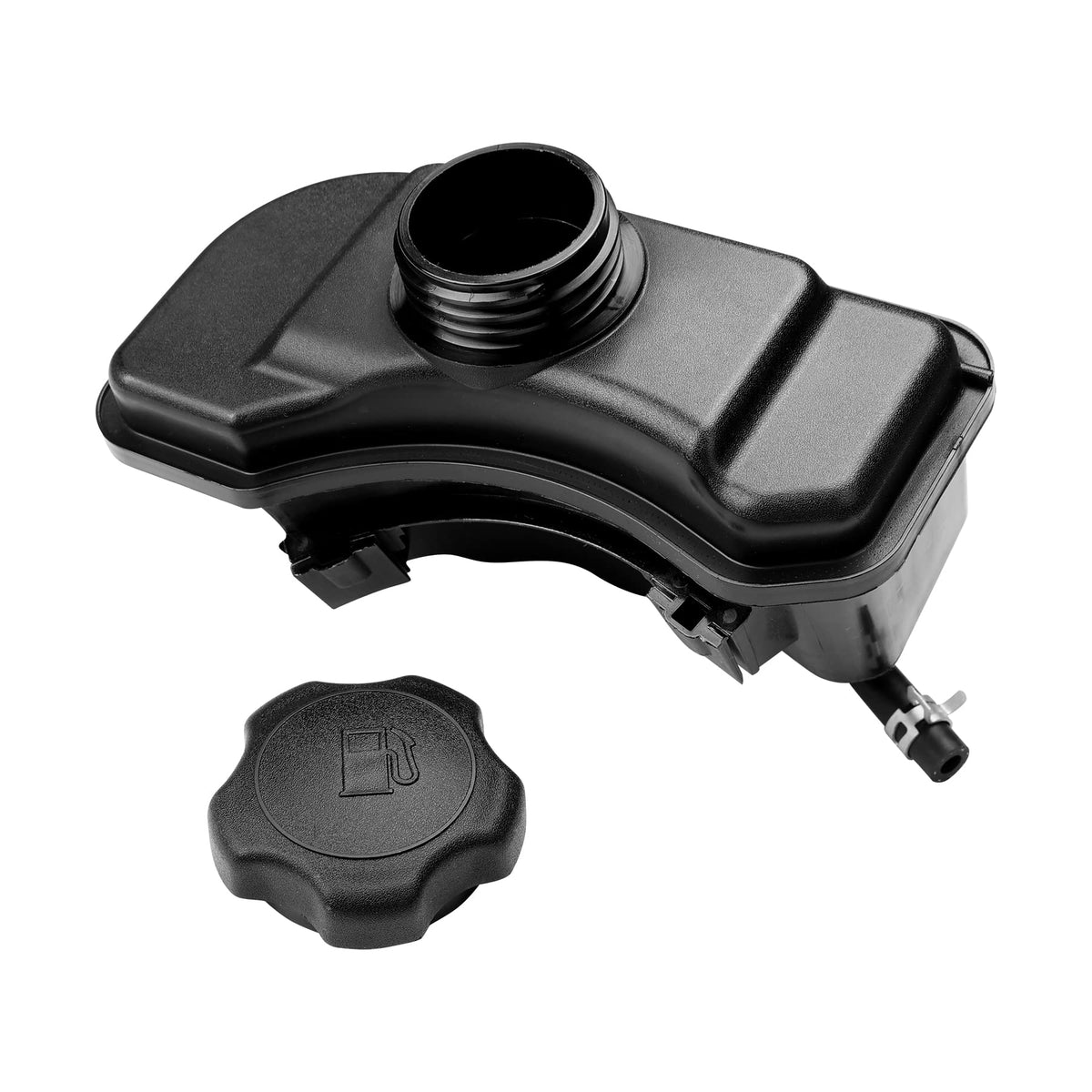 ATRACYPART fuel tank with lawnmower cap, easy installation.