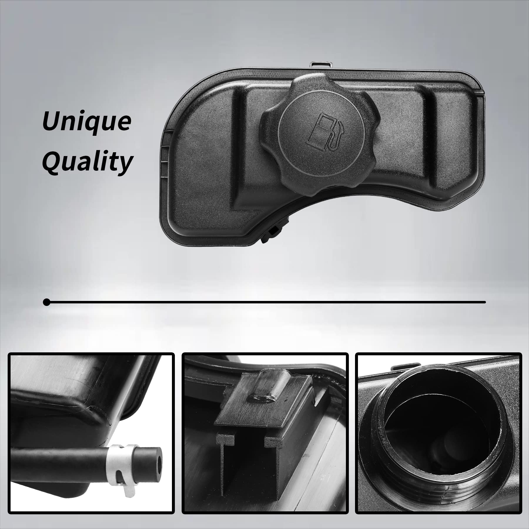 ATRACYPART high-impact plastic fuel tank resists leaks and cracking.