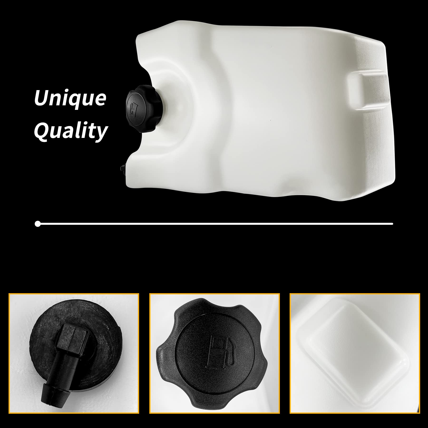 ATRACYPART high-impact plastic tank minimizes leaks and overheating during operation
