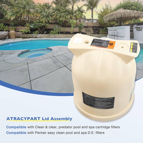 ATRACYPART lid seal close-up shows a tight, leak-proof seal for steady water pressure