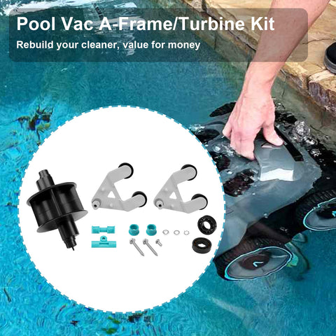 ATRACYPART main turbine and bearings provide smoother operation and reduced clogs.