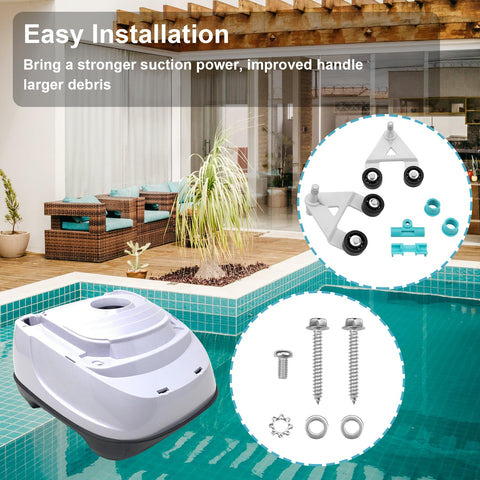 ATRACYPART pod screws and washers enable easy, tool-free installation.