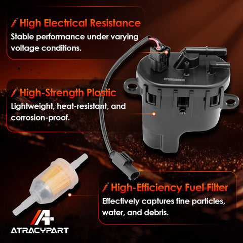 ATRACYPART wiring and connectors enable quick, tool-free installation