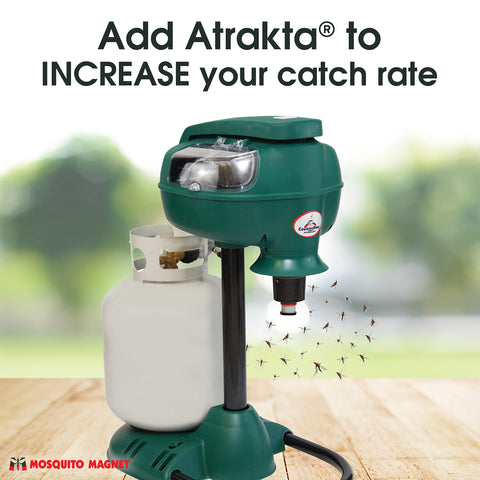 ATRAKTA pod in package closeup for quick replacement and extended trap life.
