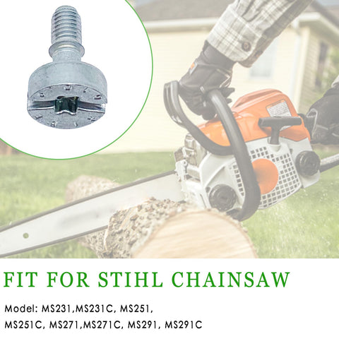 atsuch cover screw for Stihl MS231C, front view, precise compatibility and quick fit