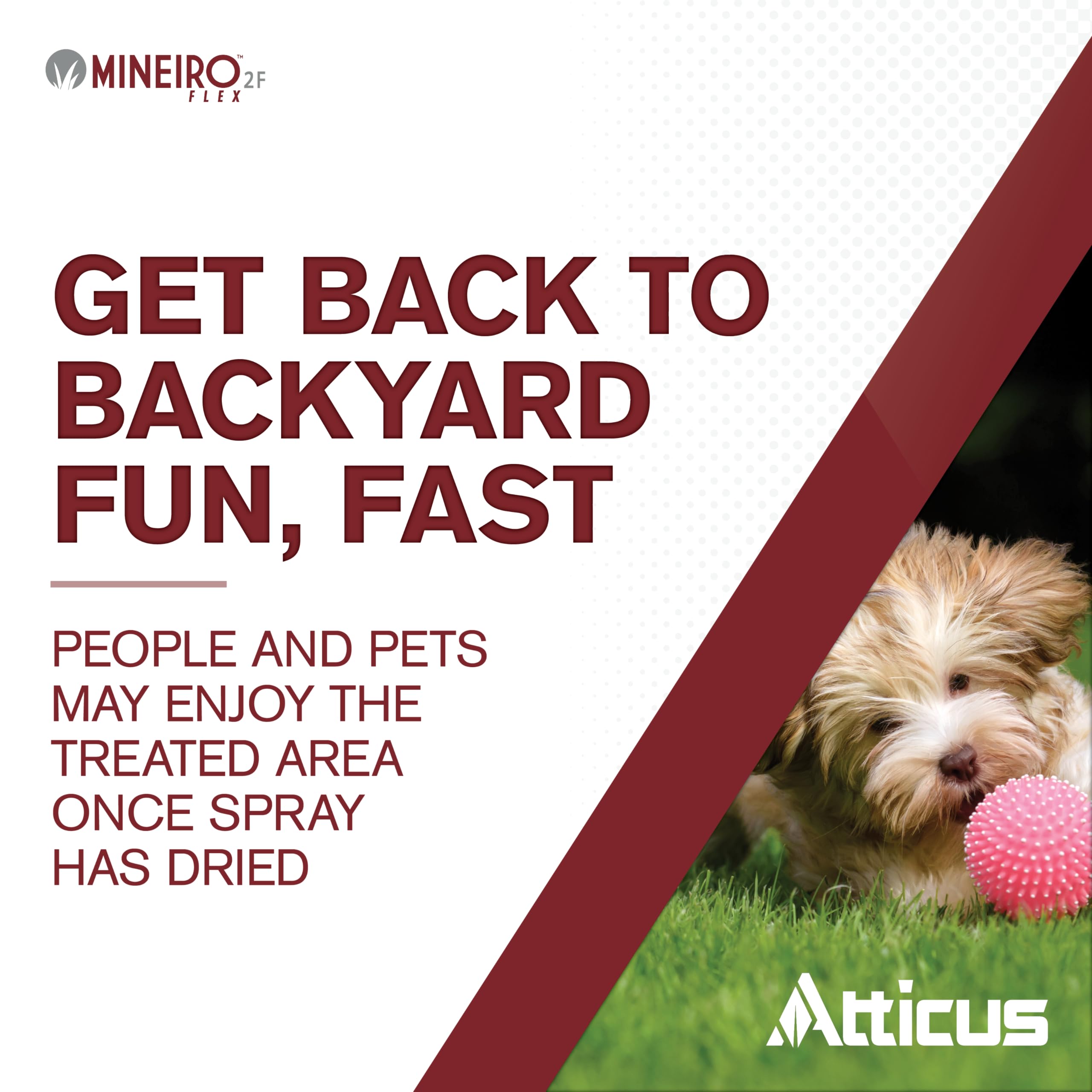 Atticus Mineiro 2F Flex use on sod fields and landscapes