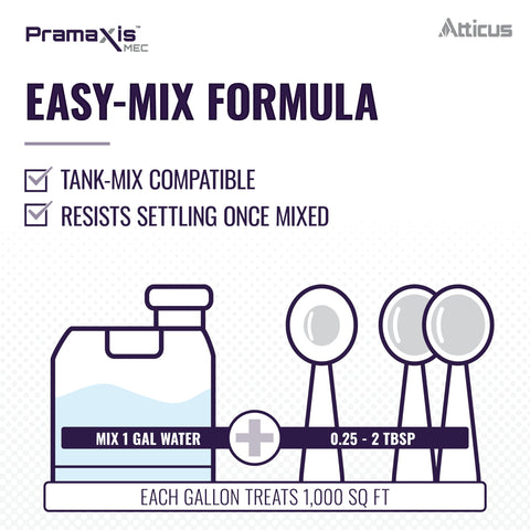 Atticus Pramaxis MEC application promotes deeper root development for stress tolerance.