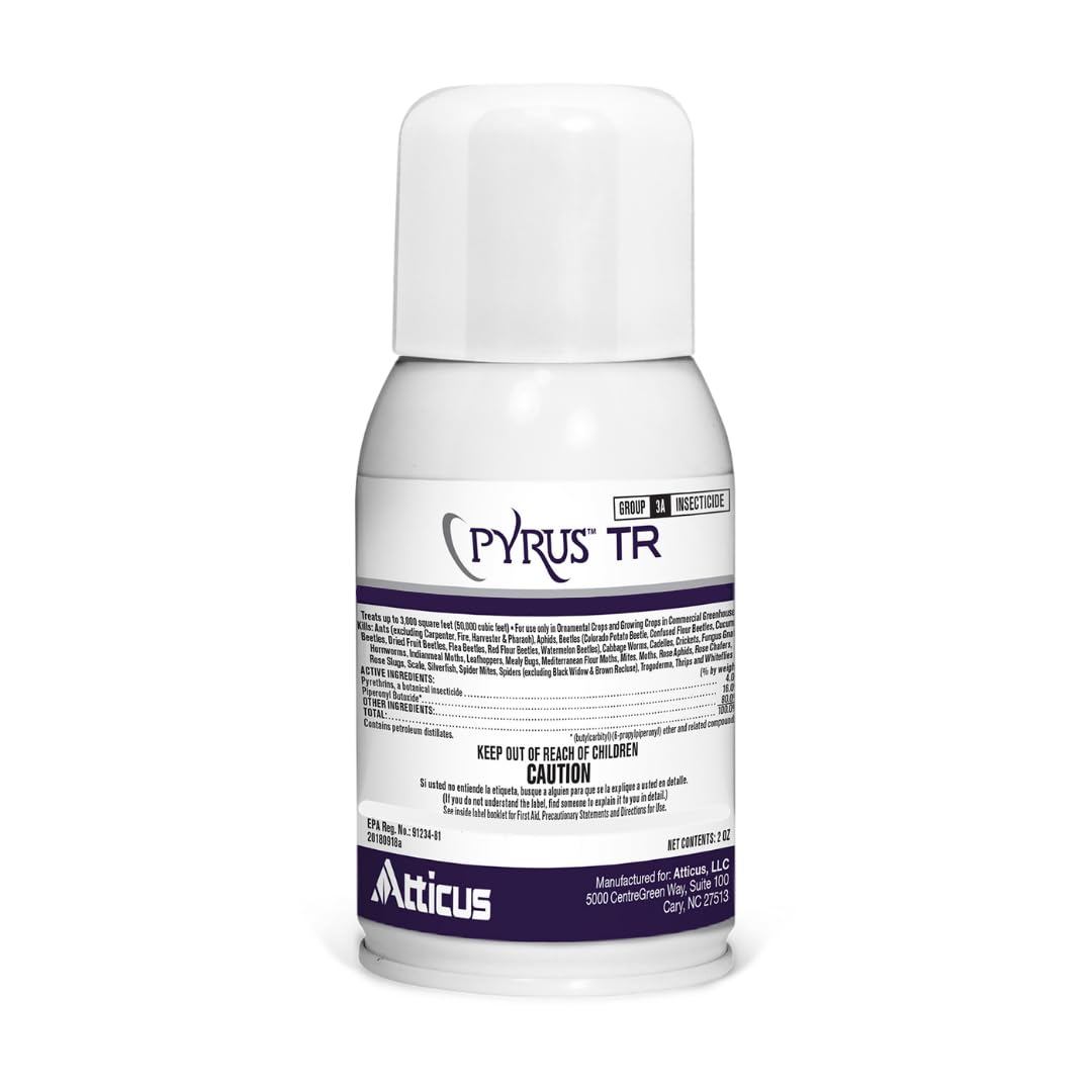 Atticus Pyrus TR greenhouse fogger bottle ready for use