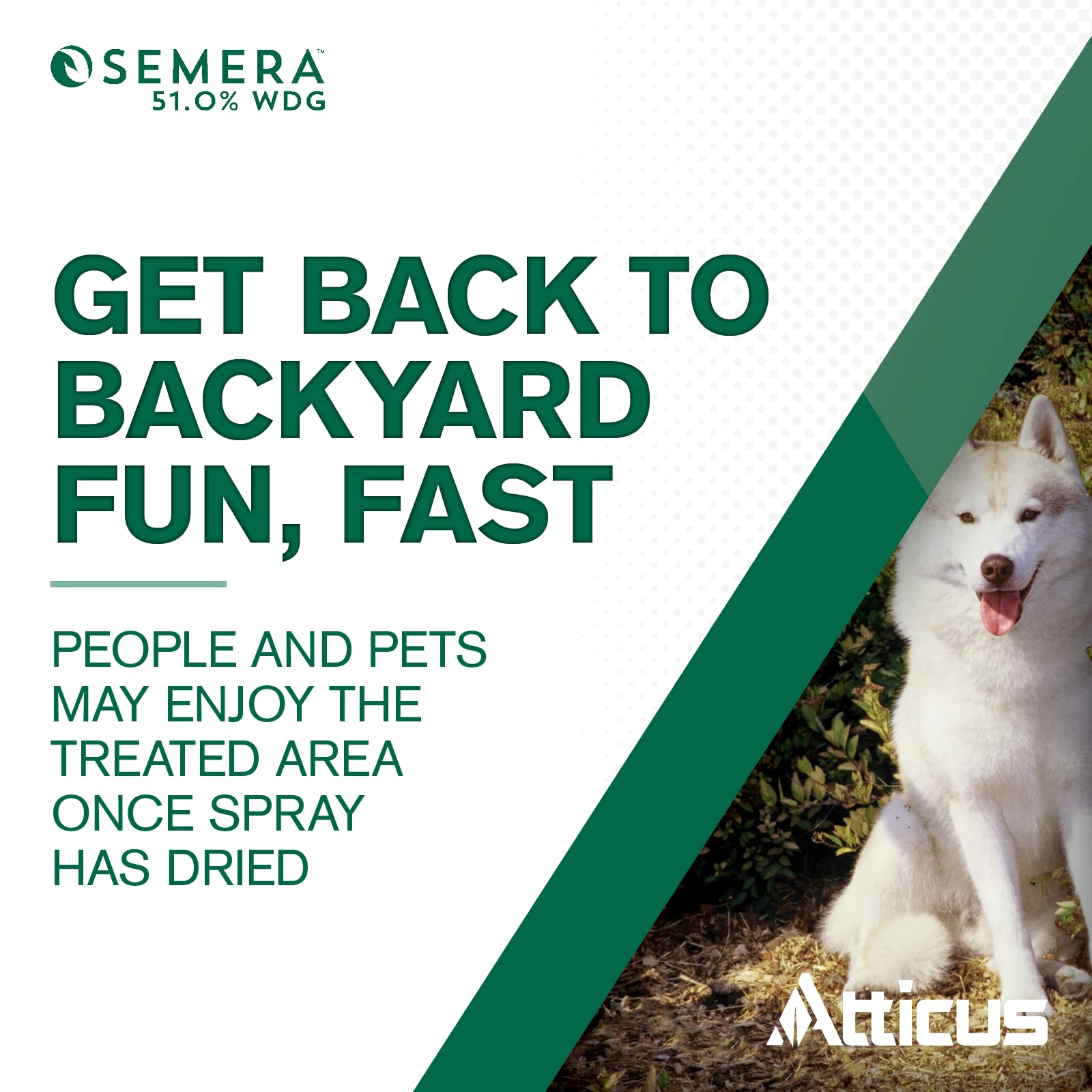Atticus Semera supports landscape and ornamental weed management in nurseries.