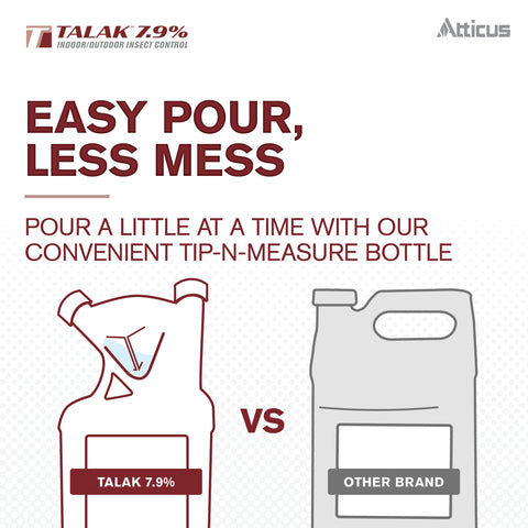 Atticus Talak 7.9% kills pests on contact for fast control.