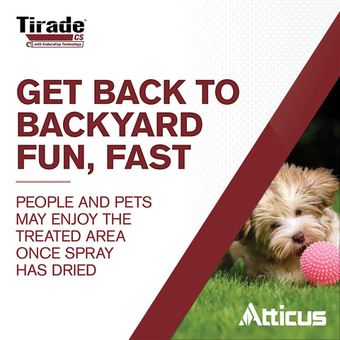 Atticus Tirade CS used around animal areas like kennels and barns.