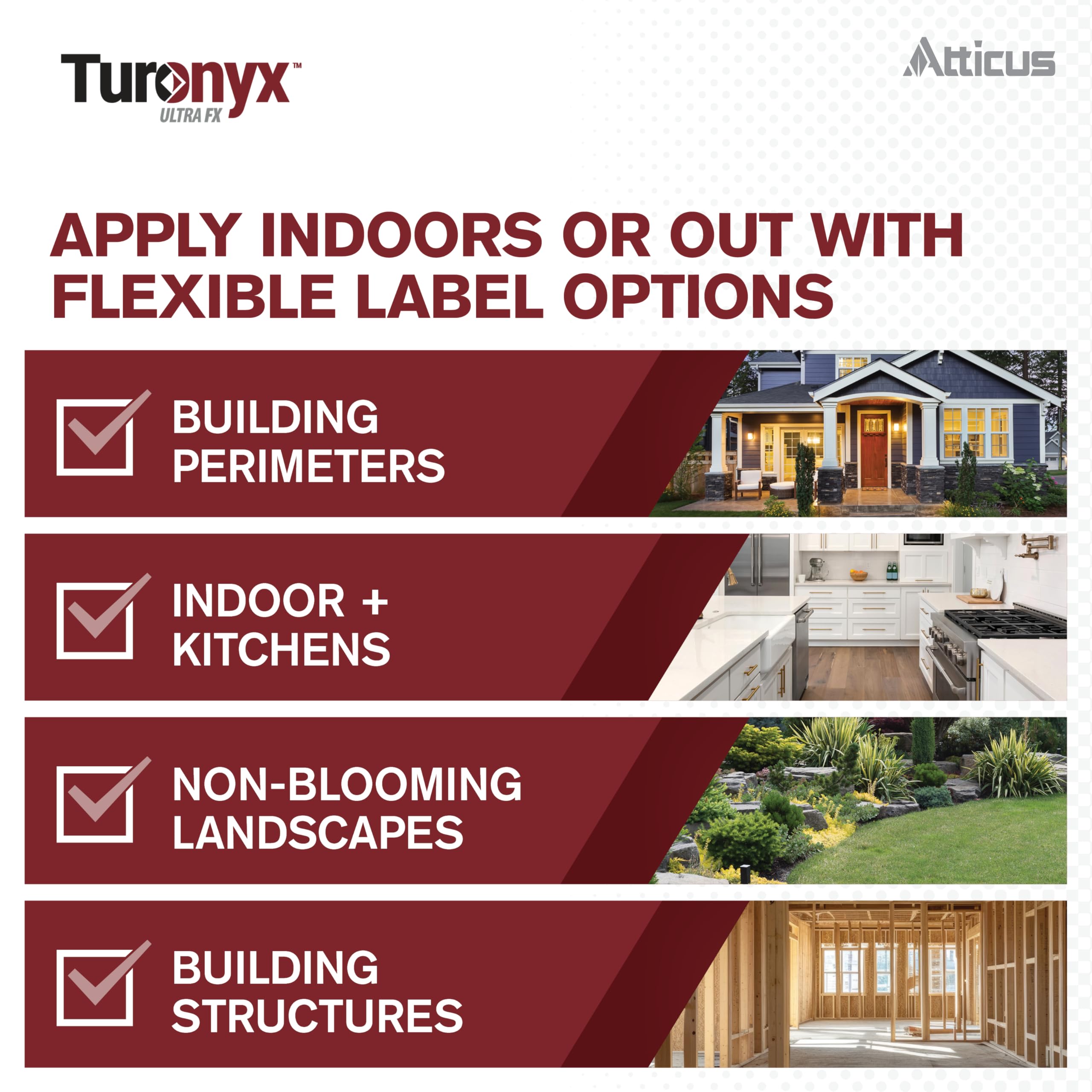 Atticus Turonyx Ultra FX in a living room scene for indoor pest control.