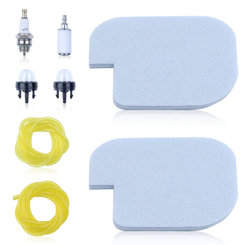 Atunee air filter pack for Poulan chainsaws improves air flow and protection.