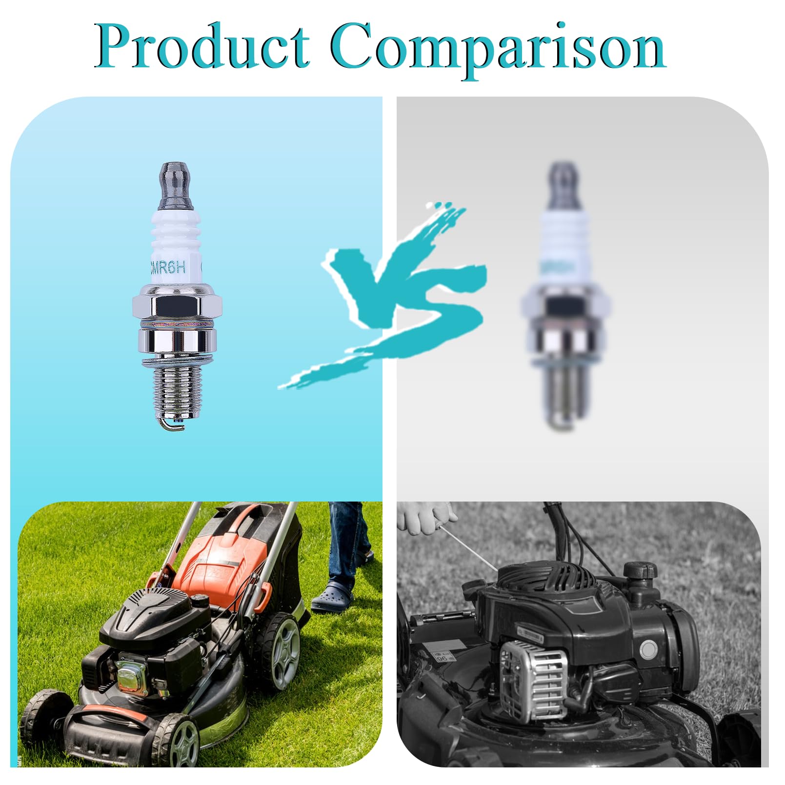 Atunee BR500-BR550-BR600 compatible spark plug, ideal for BR series trimmers