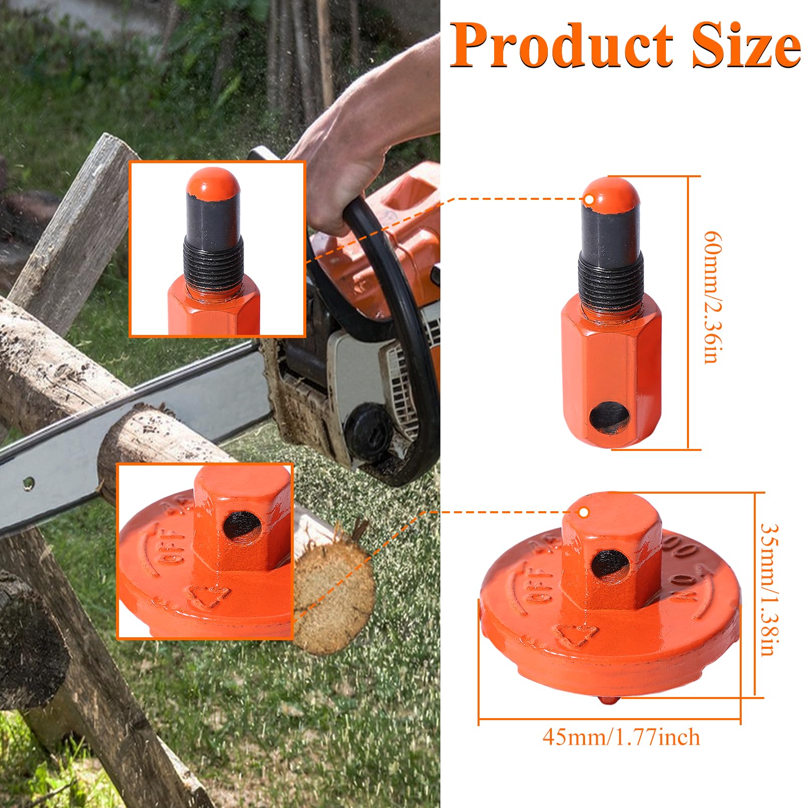 Atunee clutch puller included, enabling reliable removal during service