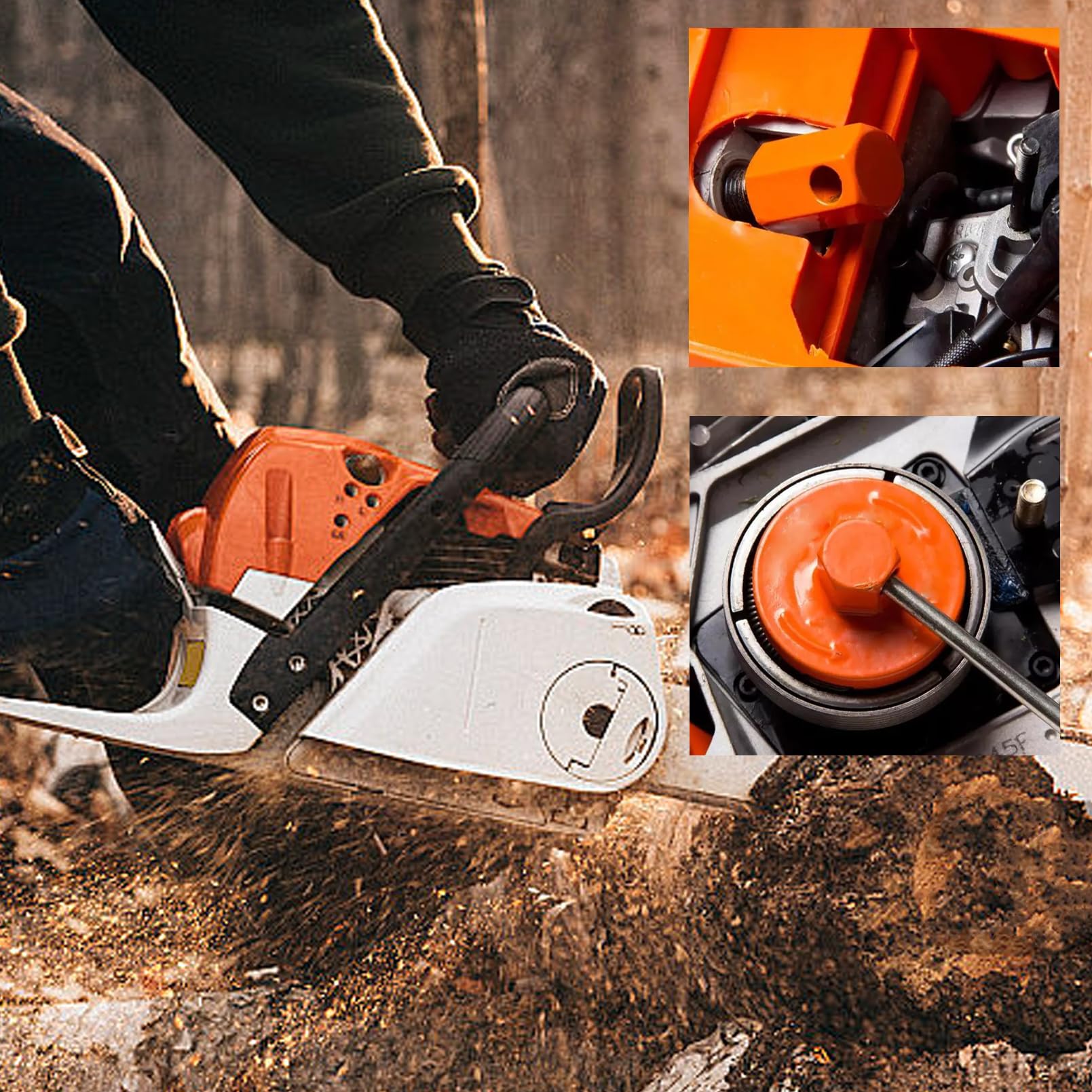 Atunee compatibility guide showing Husqvarna, Stihl, Echo models