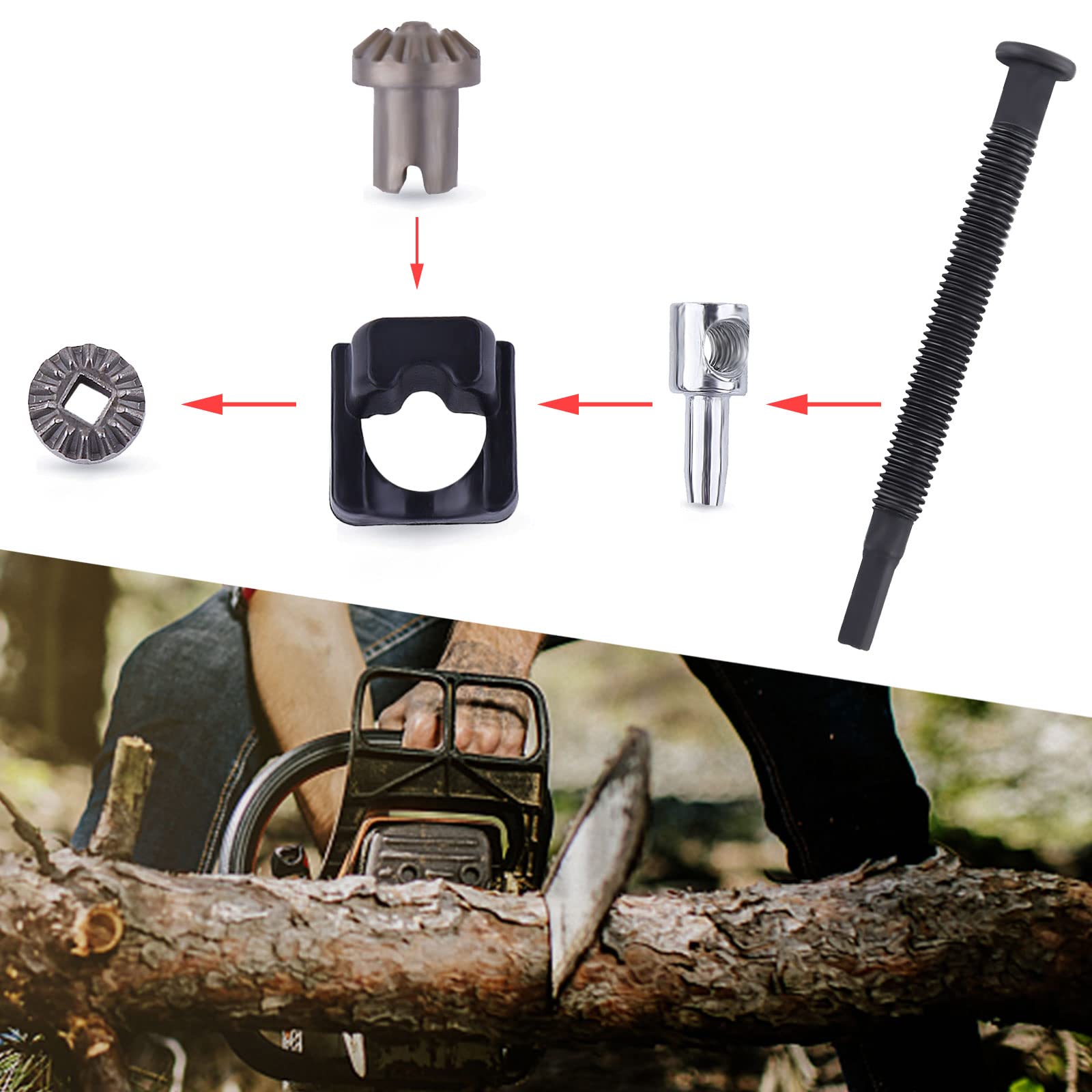Atunee kit includes all necessary hardware for quick installation.