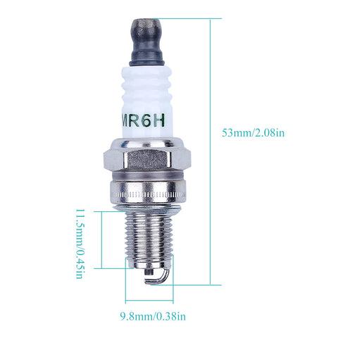 Atunee NGK 3365 compatible spark plug, ready for STIHL trimmers