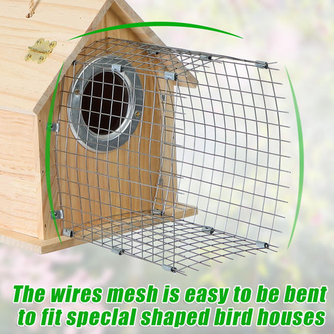 Atvkov predator guards as part of bluebird house protection accessories