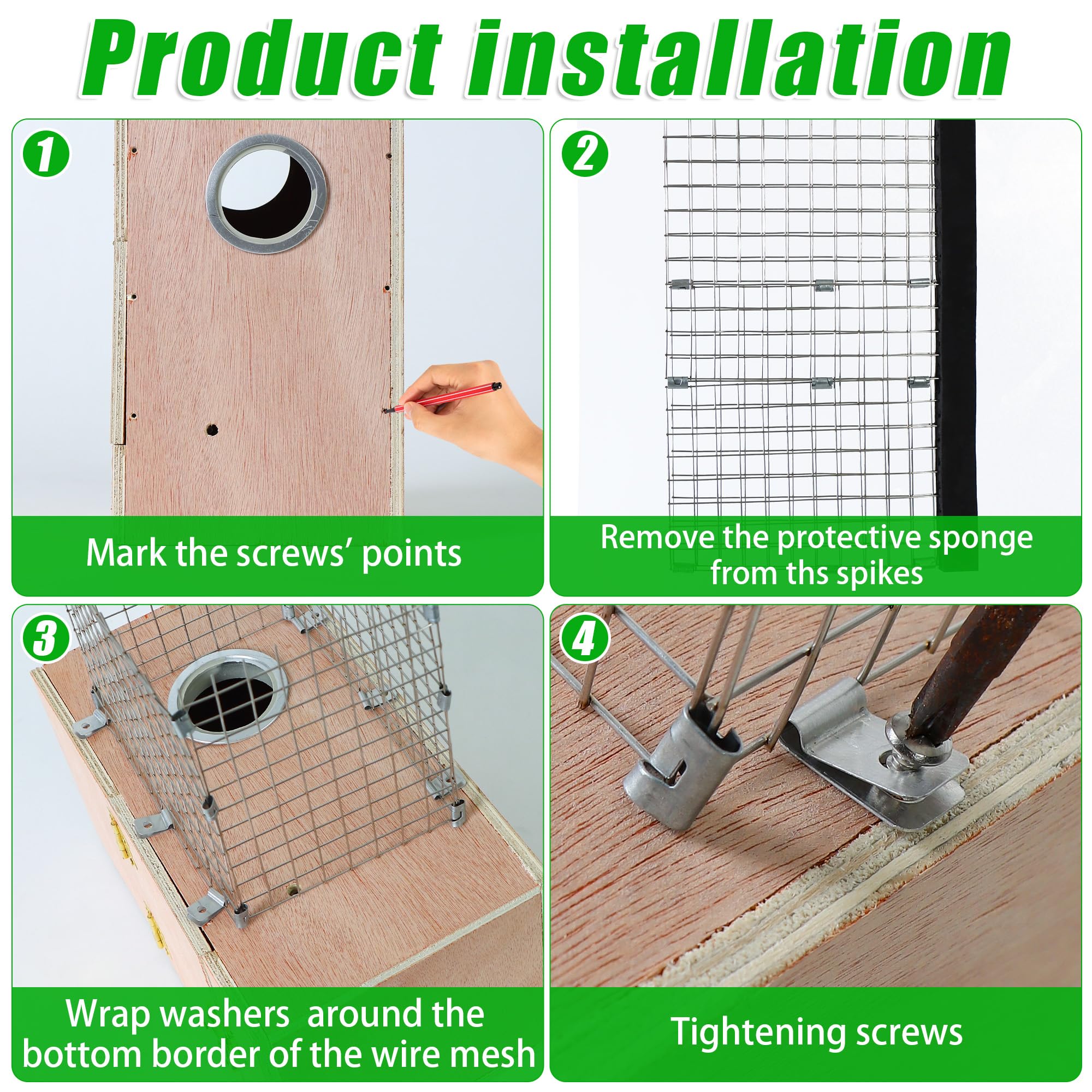 Atvkov bluebird nesting shield protects nesting site during activity