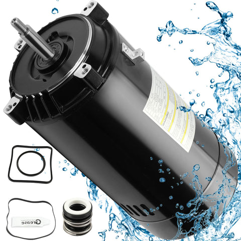 ATVMaster UST1152 front view showing compact rugged motor design for pool use