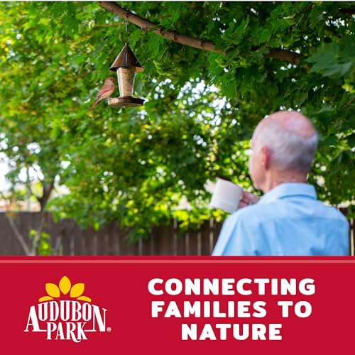 Audubon Park seed reduces waste and mess around feeders.