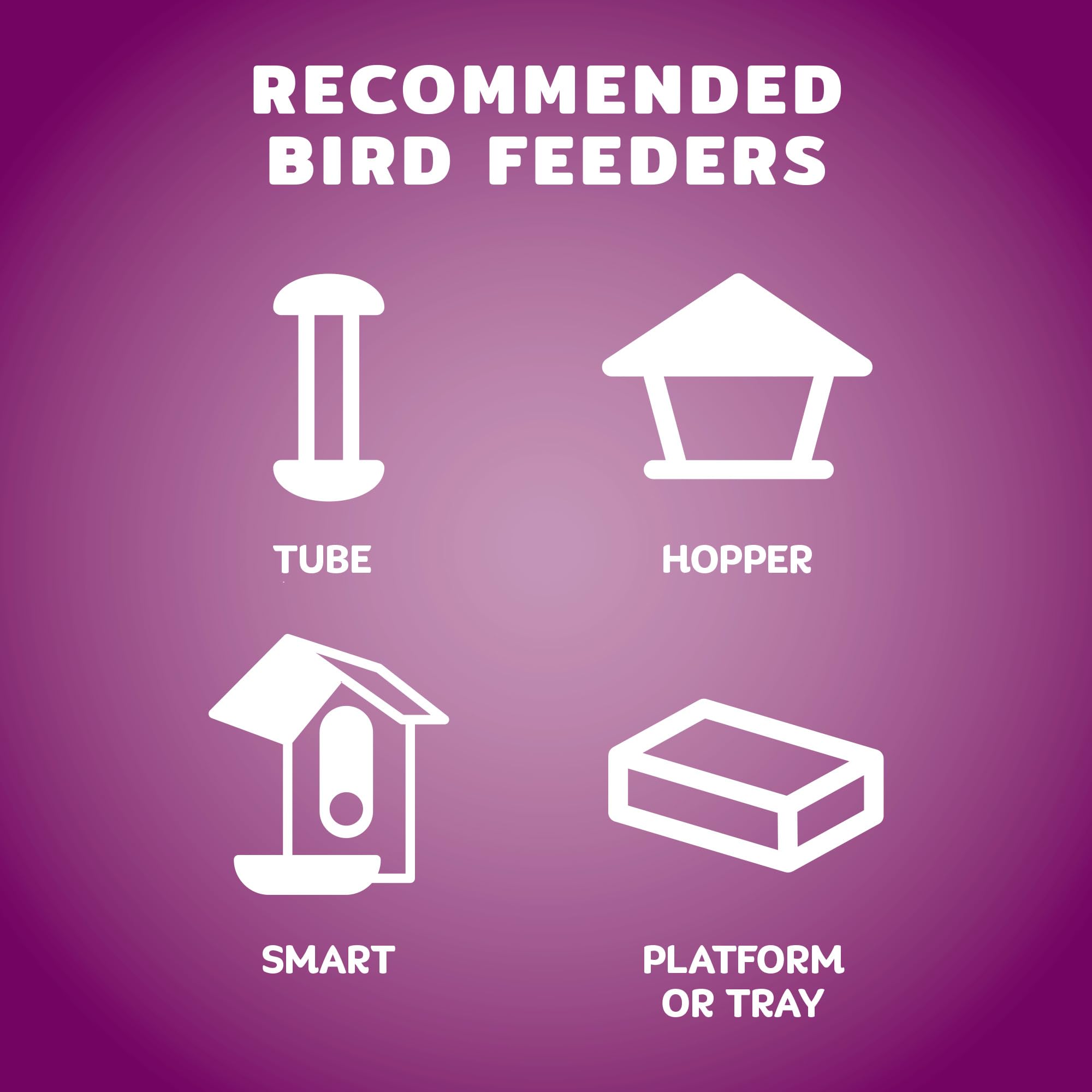 Audubon Park outdoor feeders stay clean with this balanced seed mix.