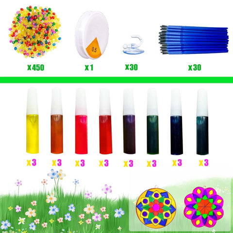 AUEKIV window art kit inspires creative decorating for home and gifts
