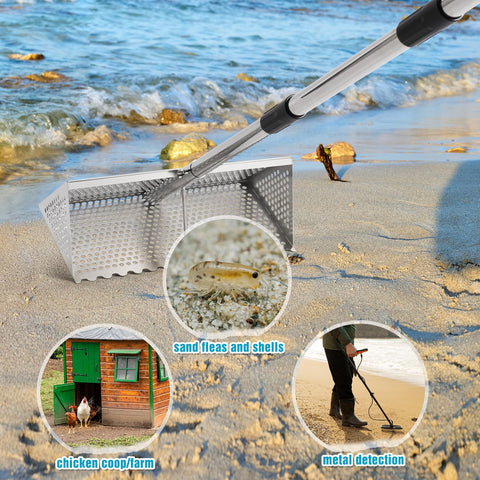 AugFir Shovel attachments simplify digging and loosening in soft sand.