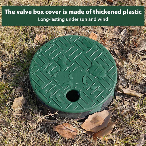 AUGHOA valve box cover finger hole design enables easy lifting.