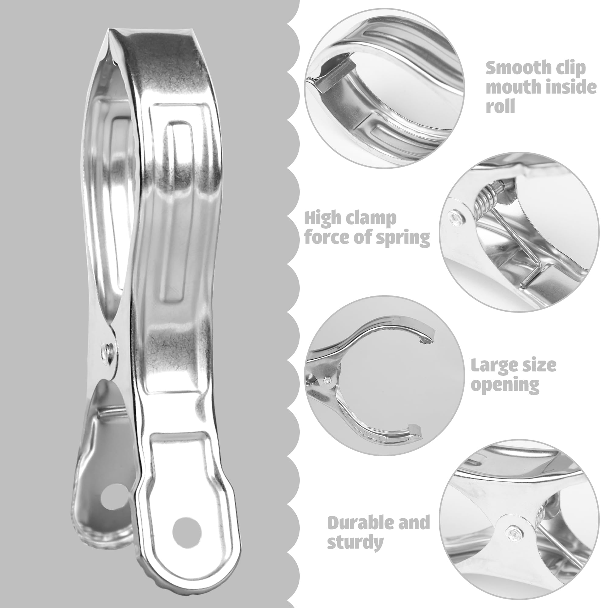 Augisteen above-ground pool clip set fits most covers and prevents wind blown slips.