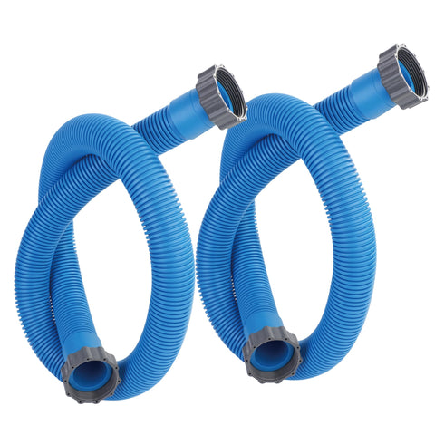 Augisteen pool hose with nuts at both ends for quick above-ground pool repairs
