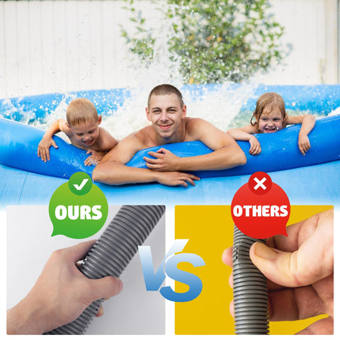 Augisteen hose with knob design for simple installation.