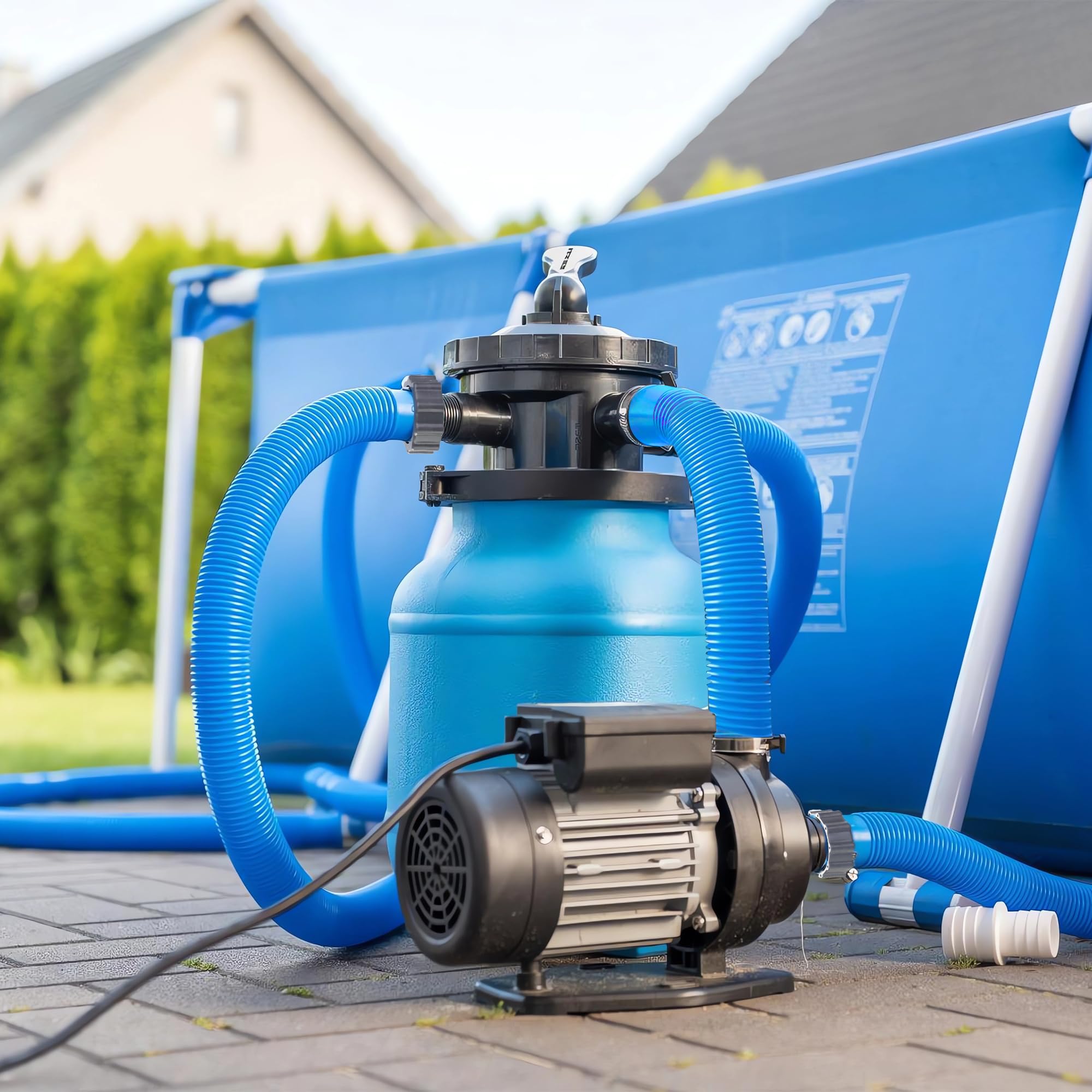Two-pack Augisteen pool hoses ready for replacement tasks
