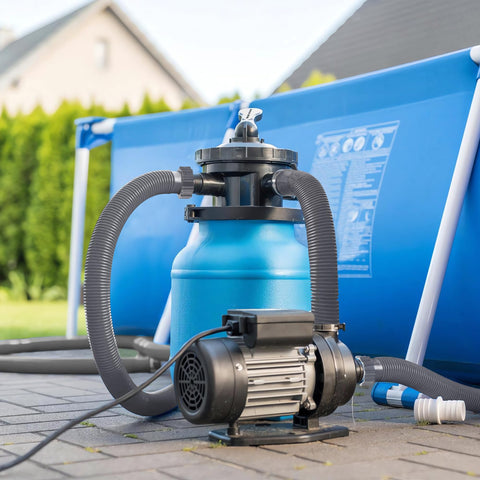 Augisteen hoses compatible with above-ground pools and hot tubs.