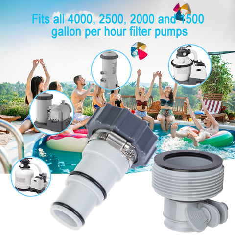 Augisteen stainless steel clamps provide a tight, durable seal.