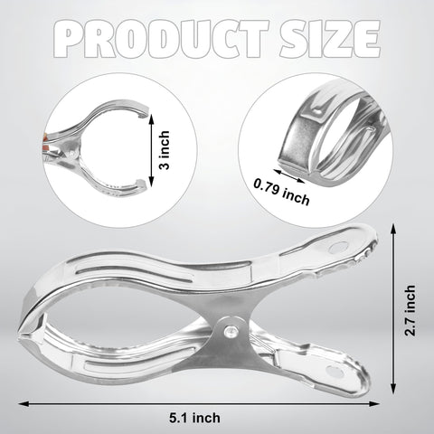 Augisteen wind guard clamps for pool covers resist rust and weather for lasting pool cover performance.