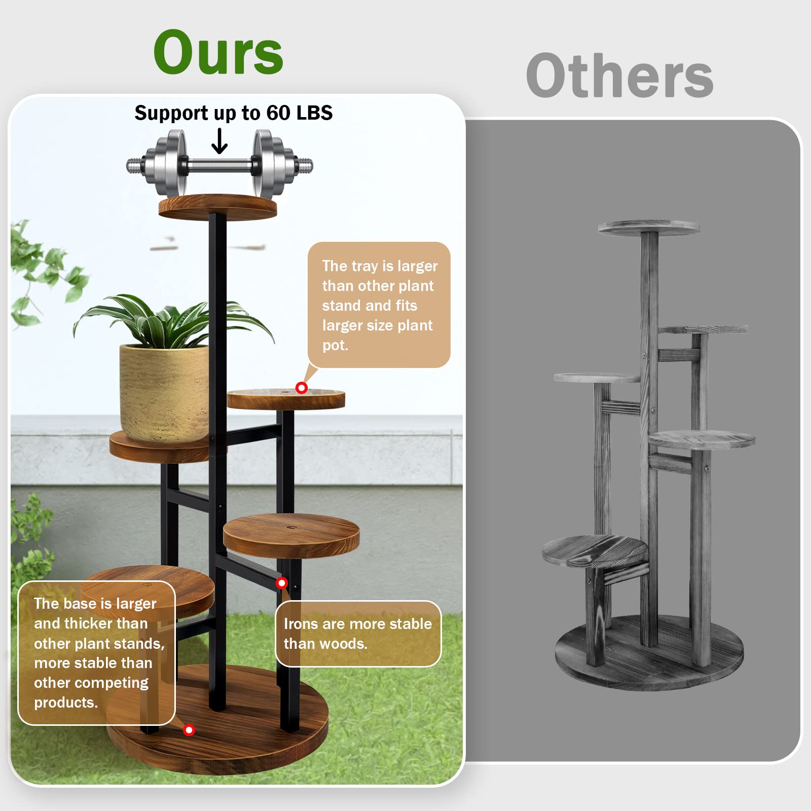 AUGOSTA plant stand assembly instructions step-by-step for quick setup.