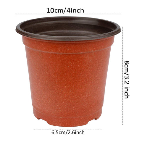 Augshy nursery pot 4-inch bottom view highlights drainage and stability