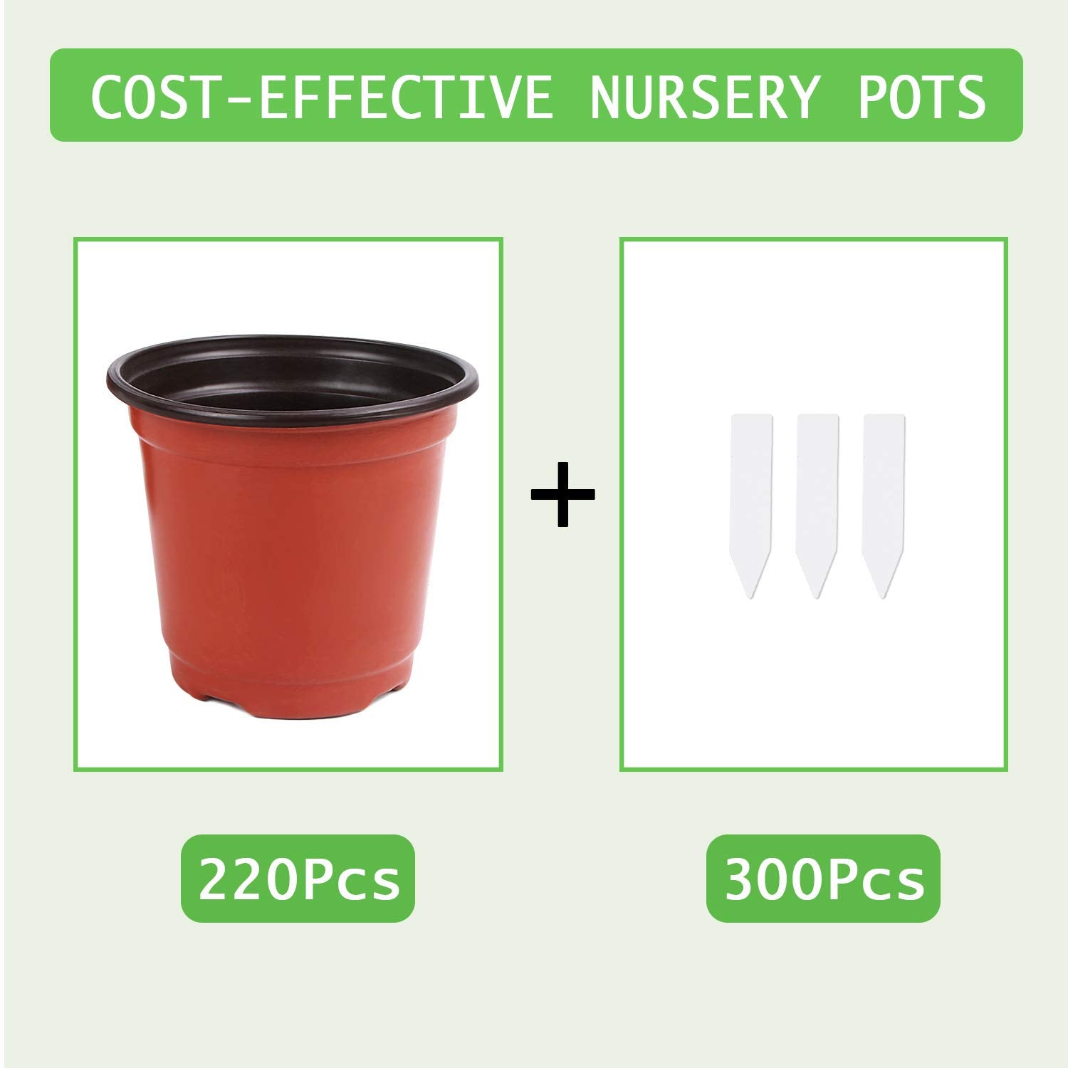 Augshy 300 waterproof labels for easy plant identification