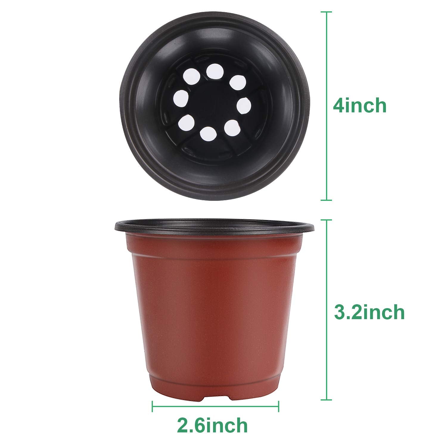 Augshy seed-starter pot with 300 labels helps keep track of plants.