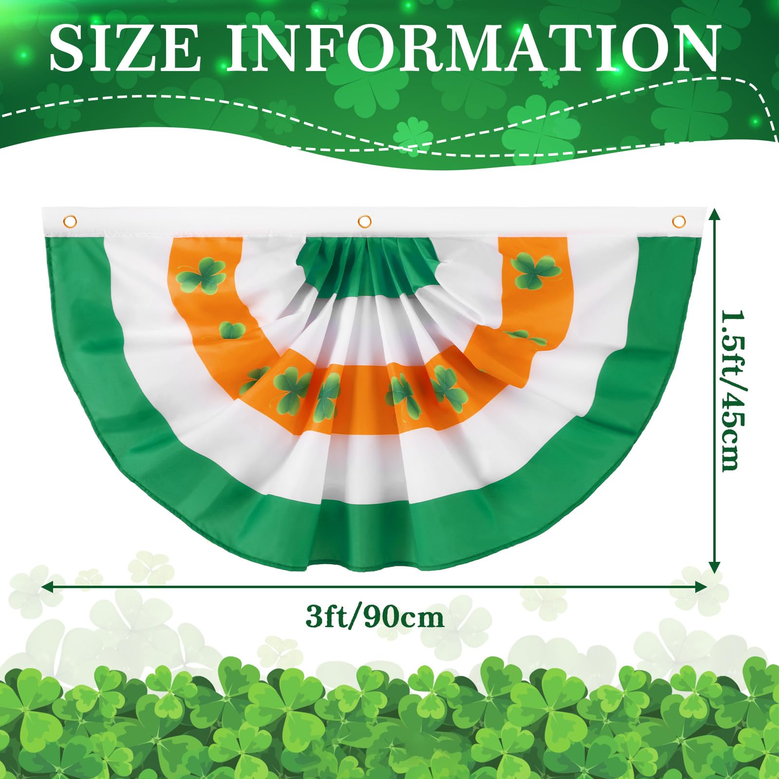 Augshy durable bunting with reinforced stitching supports lasting outdoor display.