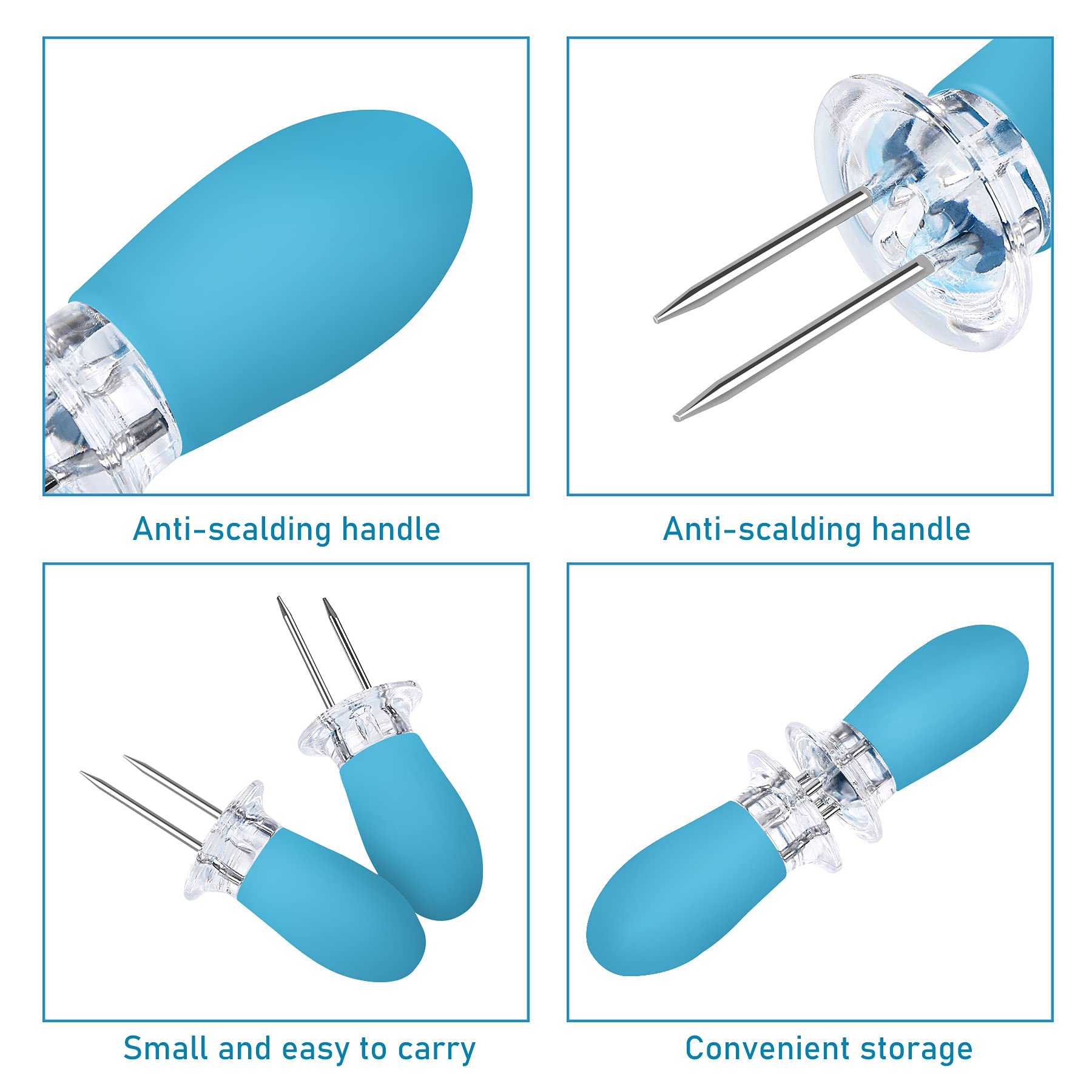 Augsun butter spreader tool helps evenly spread butter on corn.