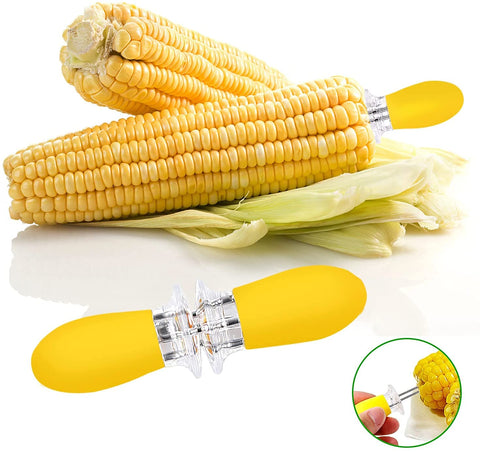 Augsun interlocking corn holders showing safe storage when not in use
