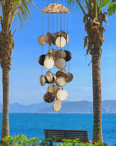 AUHD chimes at front door enhance entry with gentle outdoor music.
