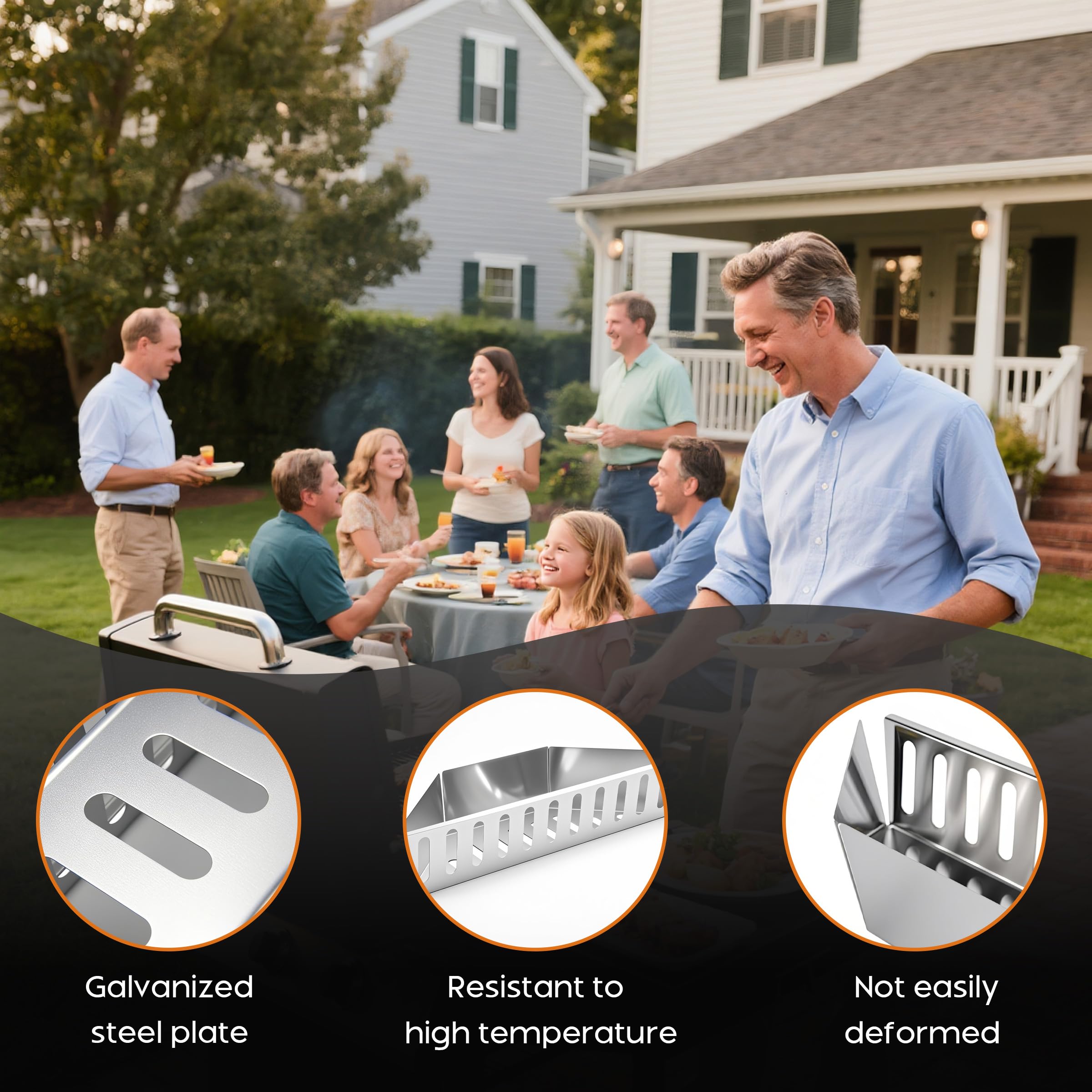 auisea 7-inch mini tong included offers handy at-grill serving tool