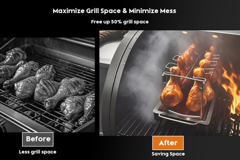 auisea foldable rack saves kitchen storage space